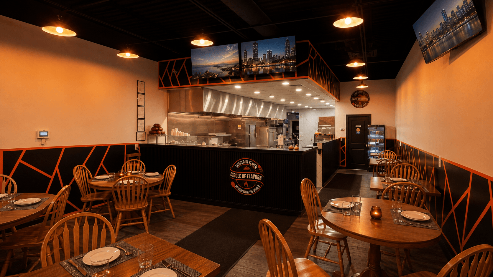 Circle of Flavors Interior