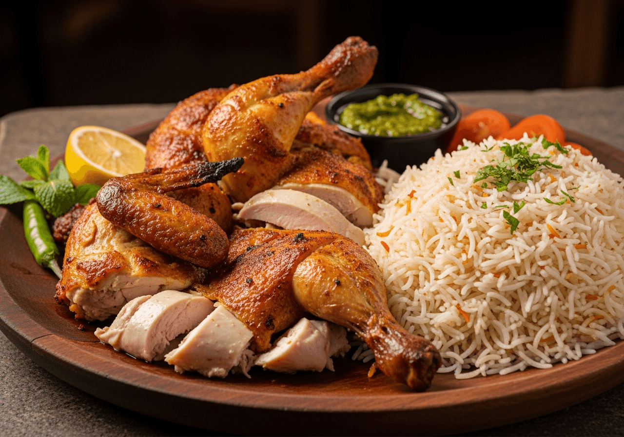 Mazbi Chicken Platter